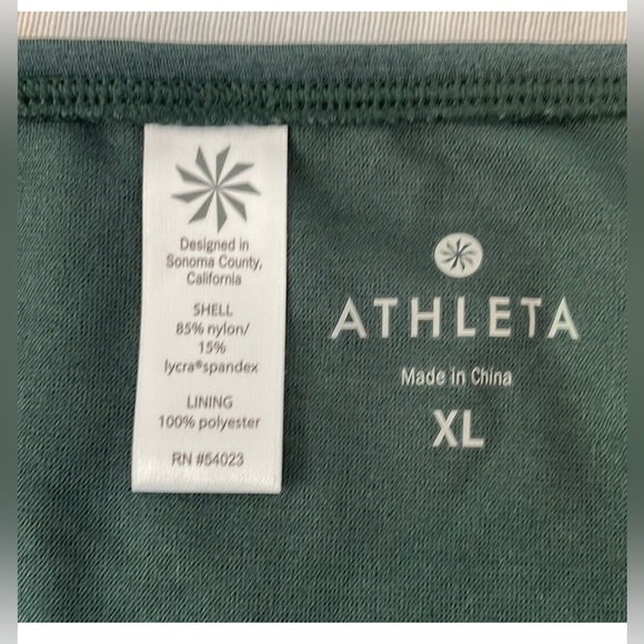 NWOT Athleta Aqualuxe bikini emerald green size M/XL - Picture 11 of 15